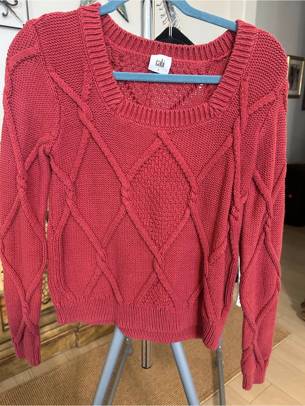 CAbi Square Neck Sweater